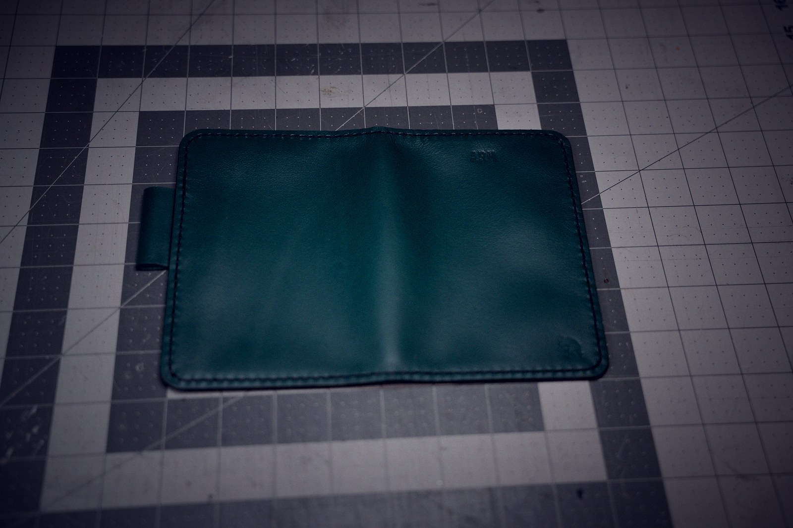 Notebook Cover — Teal Flat